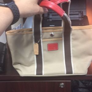 Coach small Hampton Tote
